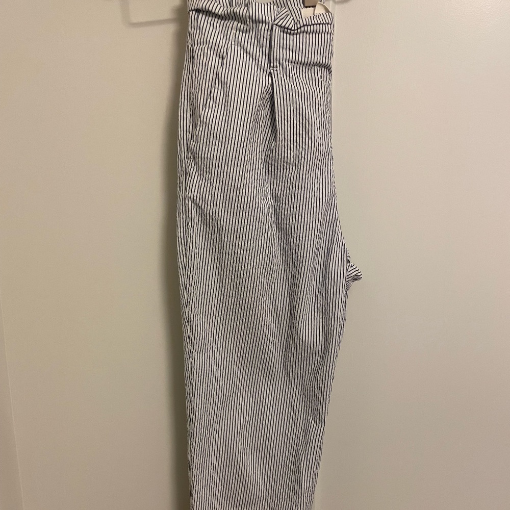 Seersucker trousers